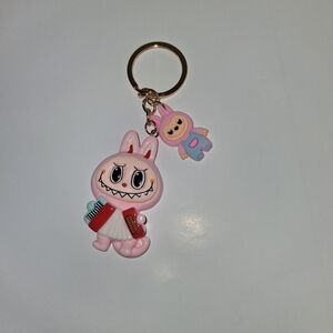 Cute Pink Character Key Holder